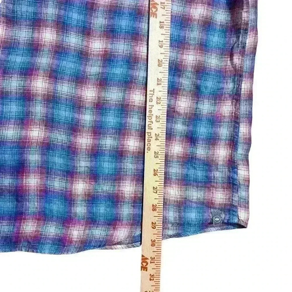 Peter Millar Men’s Short Sleeve Button Down Shirt Size XL 100% Linen Beachy - Picture 5 of 7